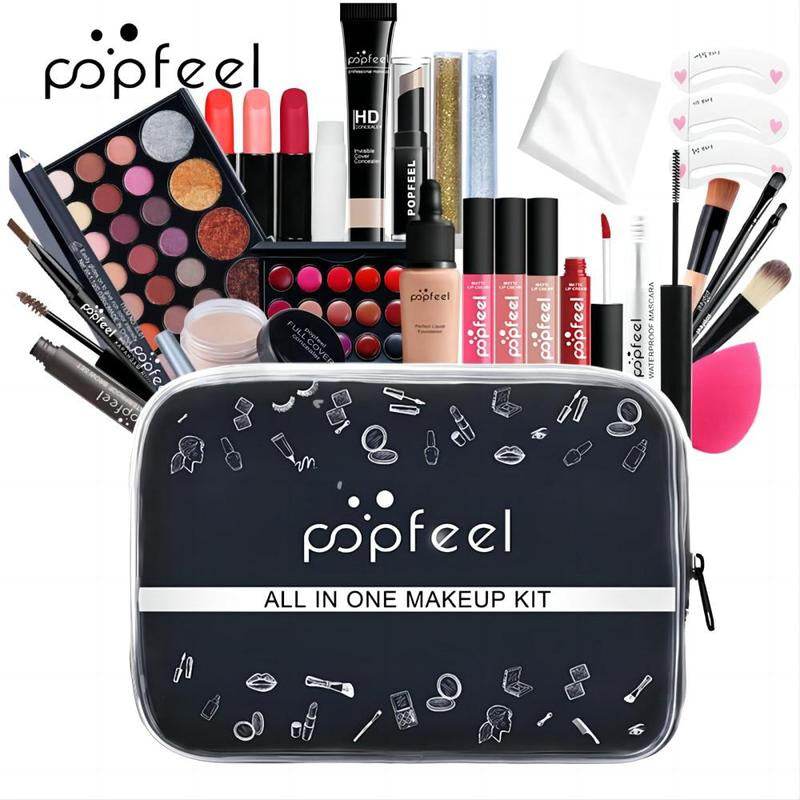 All in One Makeup Kit, Multipurpose Kit, Face Daily Makeup Kit, Cosmetic Starter Set, Makeup Gift Set for Women & Girls, Makeup Kit Set, Makeup Set, Makeup Bag, Eyeshadow Palette, Makeup Palette Set, Daily Makeup Kit, Makeup Bundle Box, Cosmetics Kit - My Chroma Cart