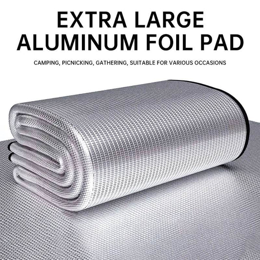 Outdoor Picnic Moisture-Proof Pad Double-Sided Thick Aluminum Film Waterproof Beach Mat Portable Tent Floor Mat Camping Mat - My Chroma Cart