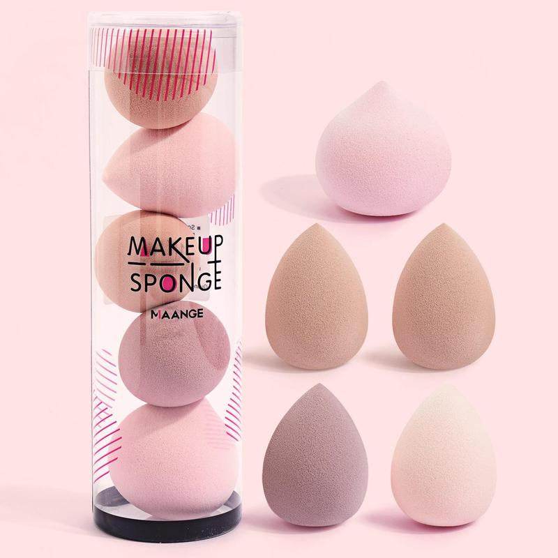MAANGE Makeup Tool Set, 49Pcs/Set Soft Makeup Brushes, Beauty Sponge, Makeup Puffs, Face Wash Puff, Brush Cleansing Mat & Makeup Storage Bag, Makeup Tool Kit, Makeup Brush Full Set, Makeup Sponges, Cosmetic Tool - My Chroma Cart