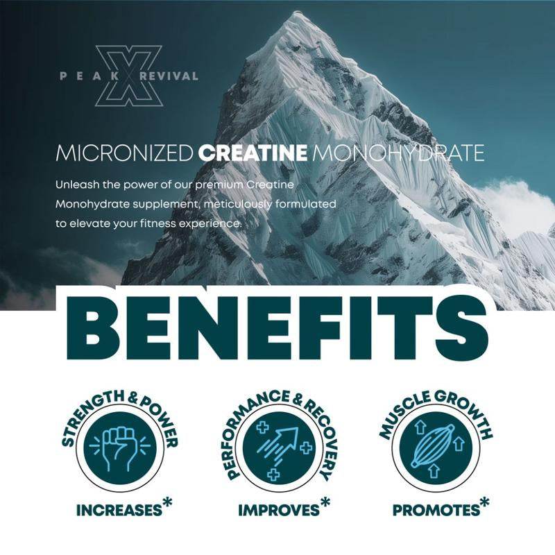Creatine Monohydrate 100 Servings - My Chroma Cart