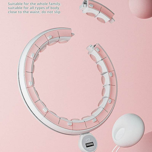 Intelligent Hula Hoop for Abdominal Compression Fitness and Fat Burning - My Chroma Cart