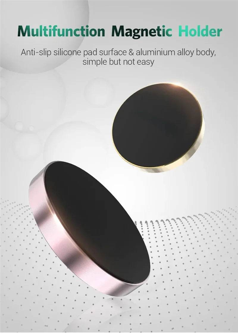 Magnetic Phone Car Holder Stand Universal Magnetic Mount Bracket Stick on Car Dashboard Wall for iPhone Samsung Xiaomi Huawei - My Chroma Cart