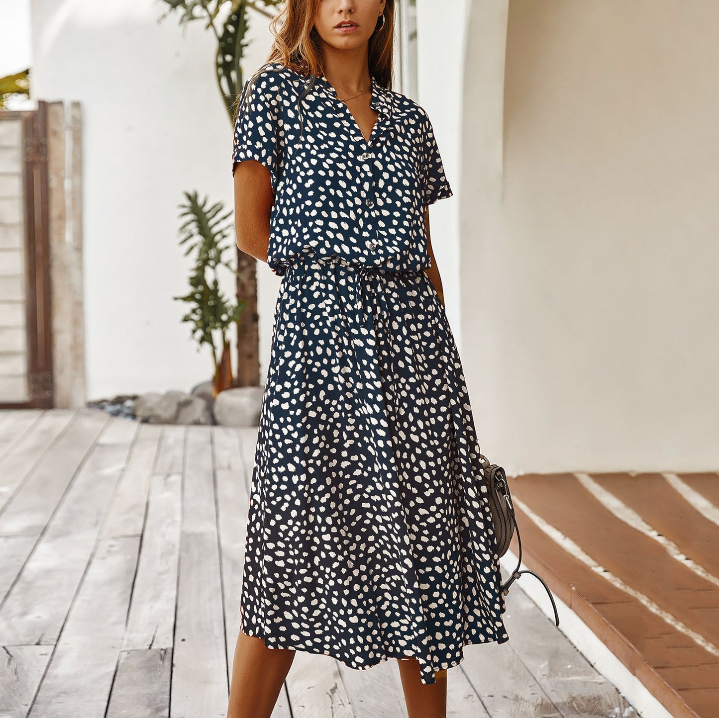 Women’s Polka Dot Summer Dress