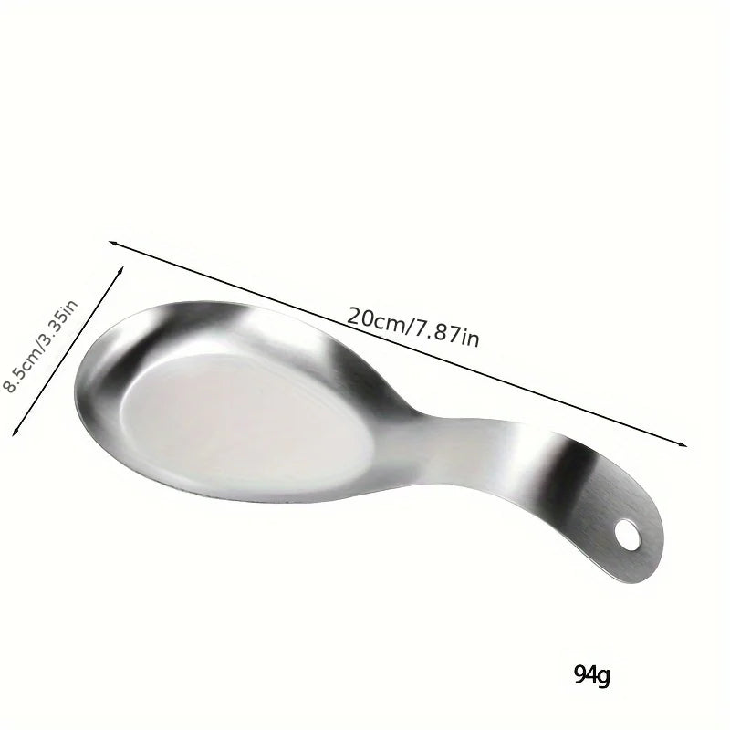Fish Shape Stainless Steel Spoon Rest