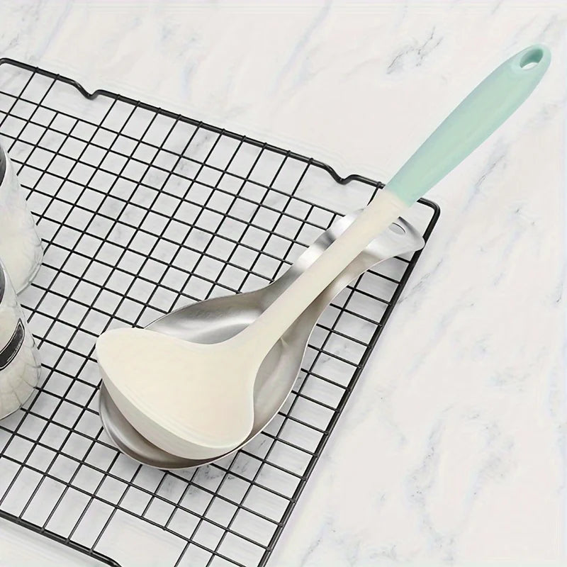 Fish Shape Stainless Steel Spoon Rest