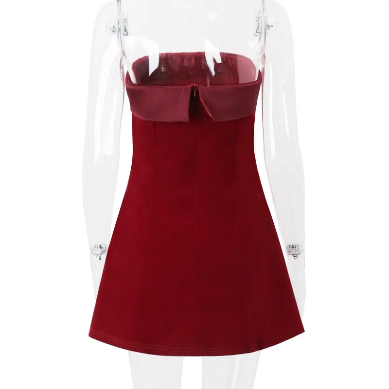 Candyhot Backless Mini Dress
