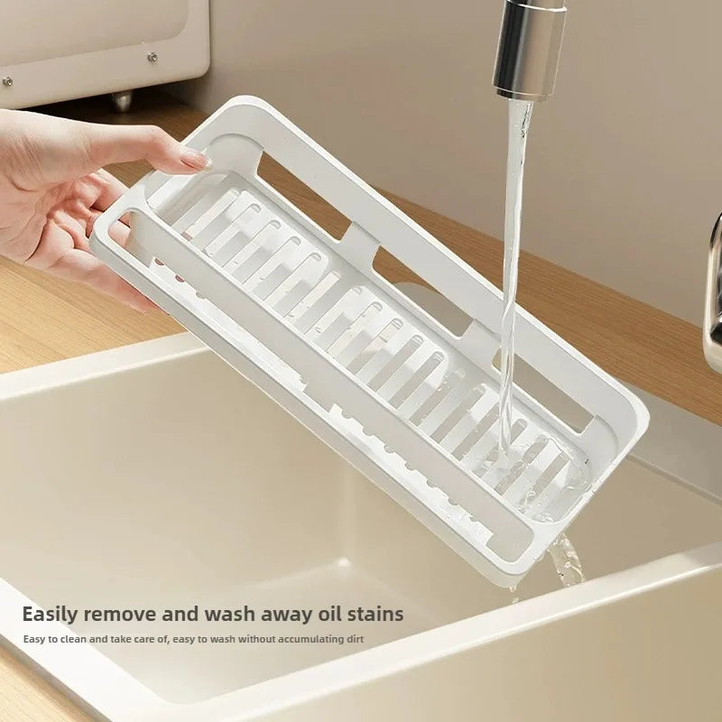 Sink Sponge Holder with Drainage Tray