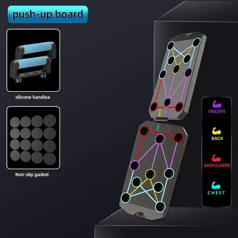 Folding Push-Up Board Trainer