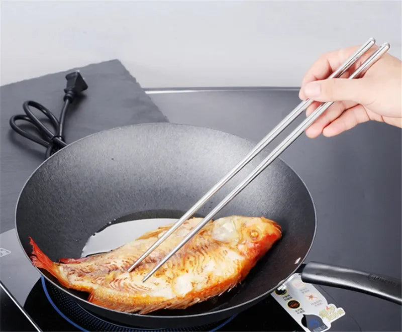 304 Stainless Steel Extra Long Chopsticks
