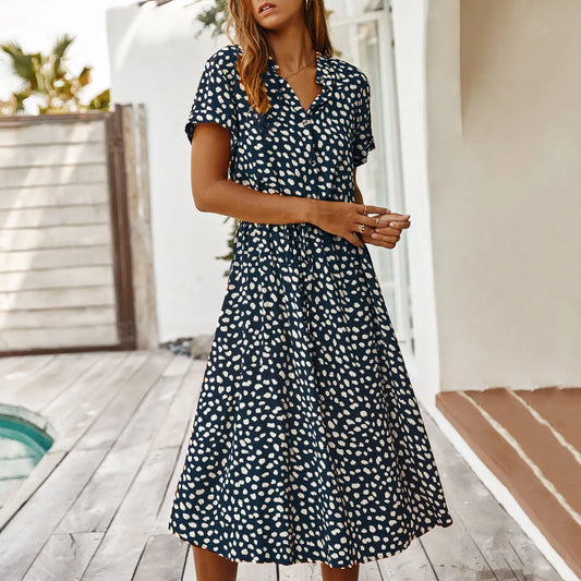 Women’s Polka Dot Summer Dress