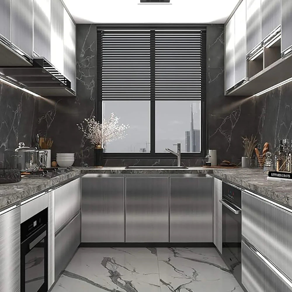 Waterproof Stainless Steel Wall Sticker