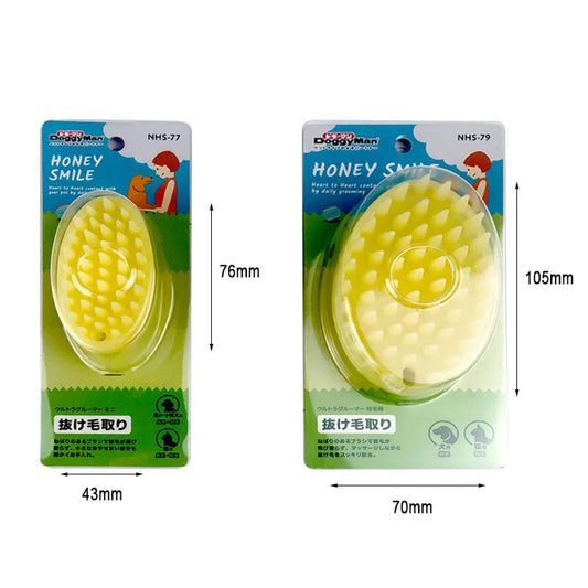 Pet Products For Dog Cat Massage Brush Combs Cleaner Puppy Hair Removal Slicker Brushes Wash Tools Soft Gentle Silicone Bristles