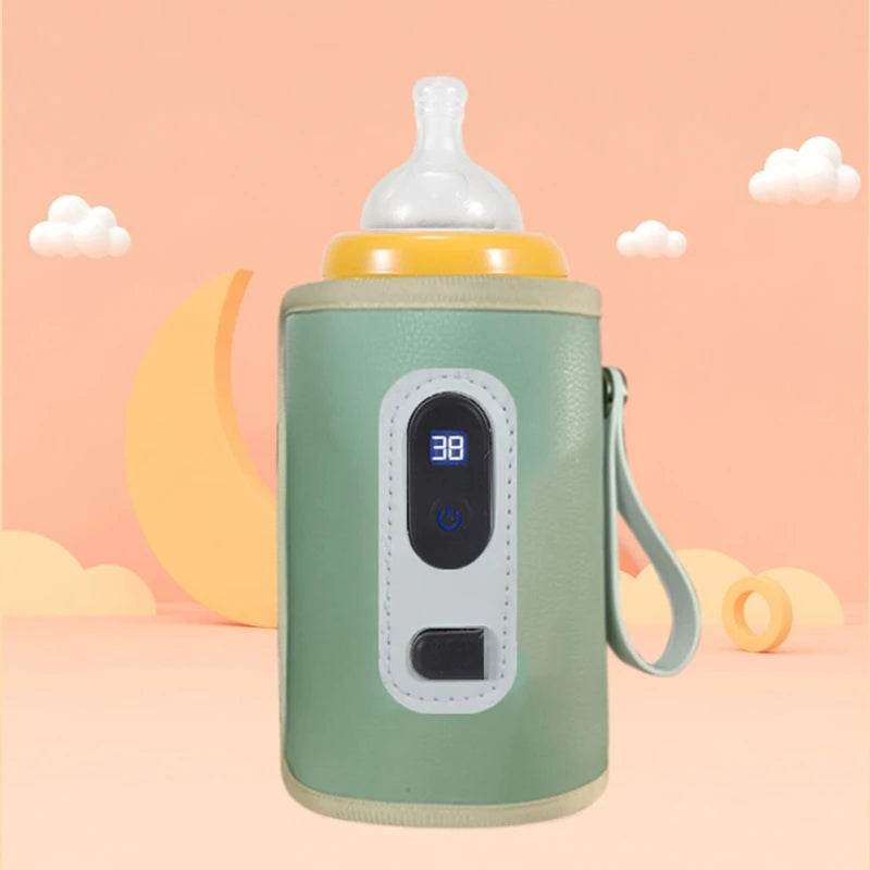 USB Milk Bottle Warmer Infant Bottle Portable Heat Keeper Formula Milk Travel Heating Sleeve for Baby Nursing Bottles - My Chroma Cart