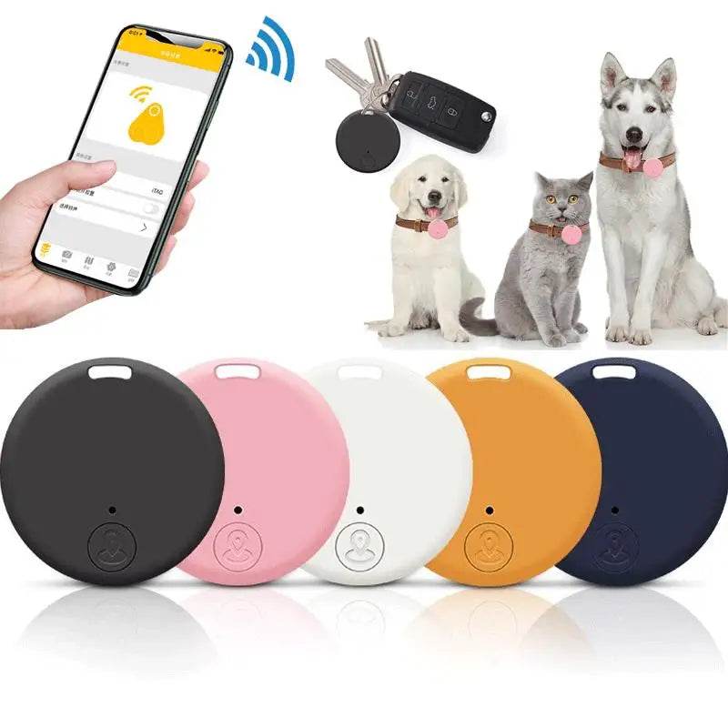 Mini GPS Locator AntiLost Alarm Wallet Keychain Smart Tag Bluetooth-Compatible Tracer Keychain Dog Pet Child Tracker Key Finder - My Chroma Cart