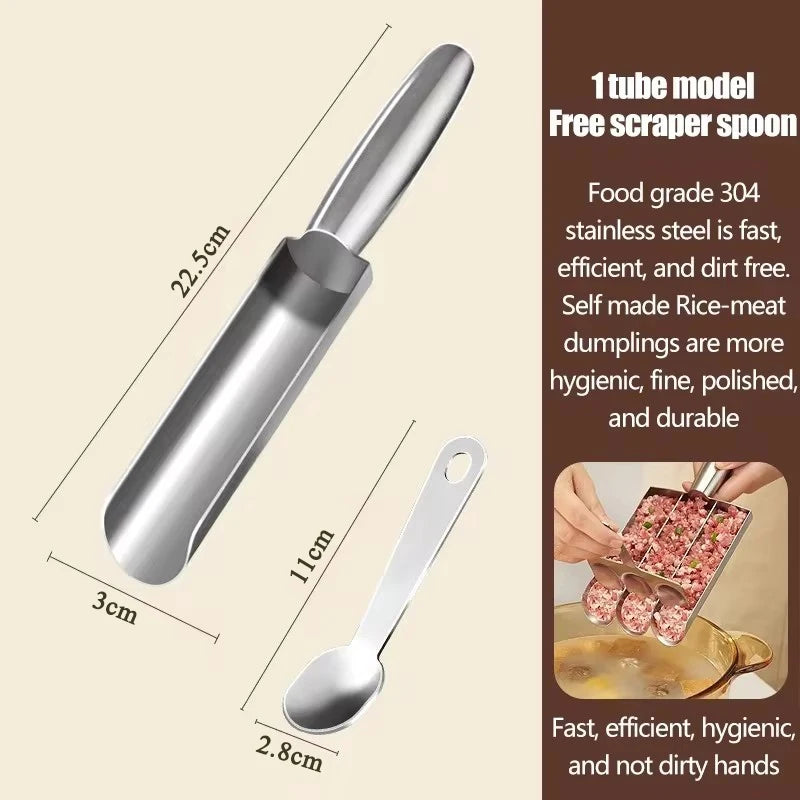 304 Steel Meatball Scoop Mold Rice Dumpling Tool
