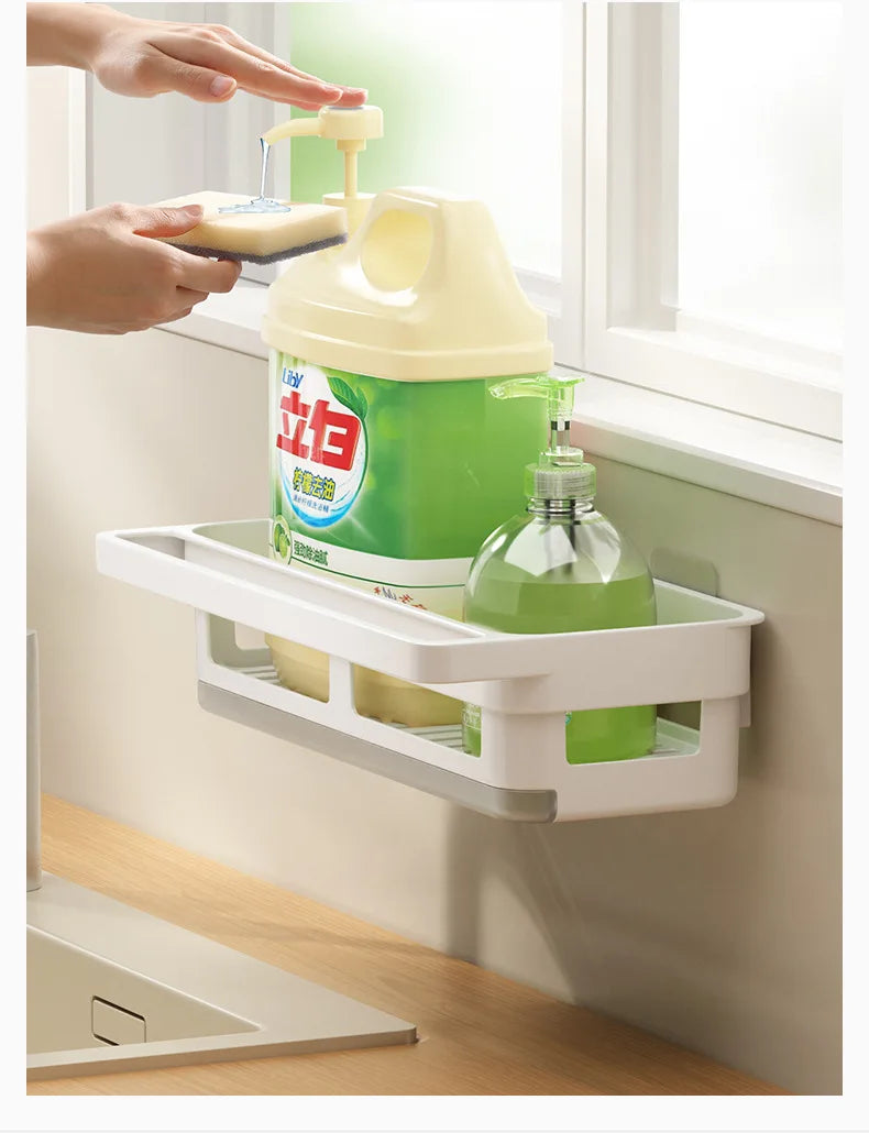 Sink Sponge Holder with Drainage Tray