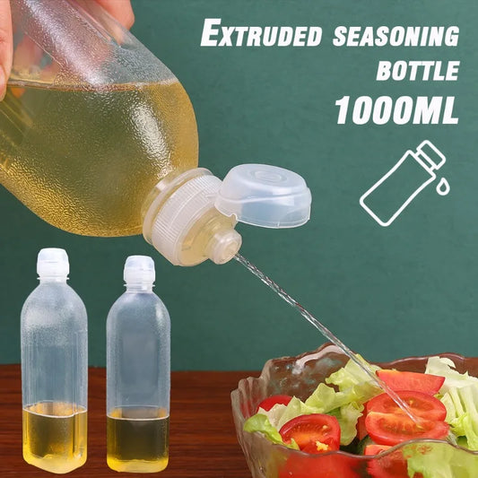 Plastic Oil Bottle Squeeze Condiment BBQ Dispenser