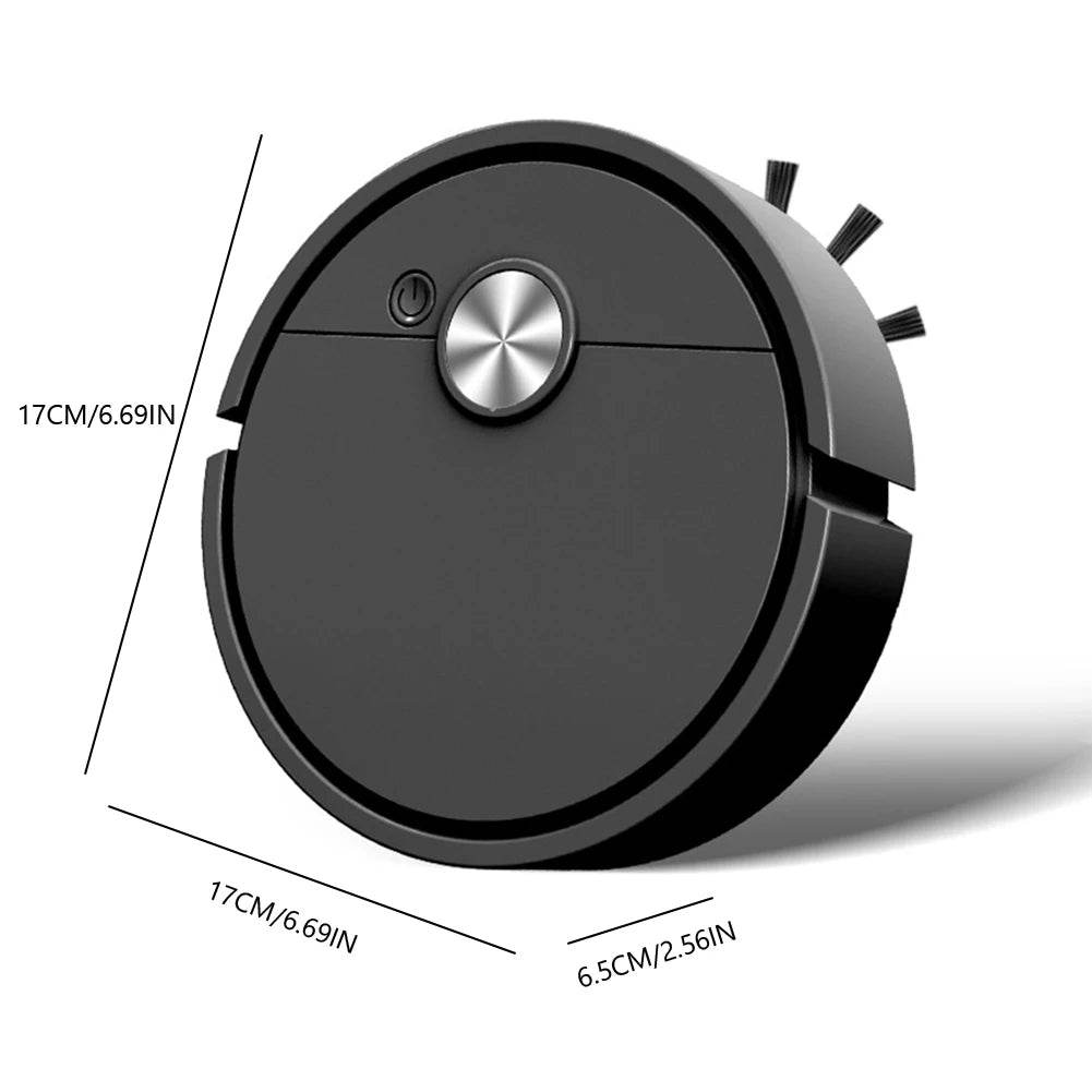 Sweeping Robot Vacuum Cleaner Mopping 3 In 1 Smart Wireless Dragging Cleaning Sweep Floor for Home Office Hair Stubborn Dirt - My Chroma Cart