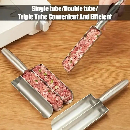 304 Stainless Steel Meatball Scoop Maker Mold for Fish Beef Easy-Release Non-Stick Rice Ball Dumplings Maker DIY Kitchen Tools