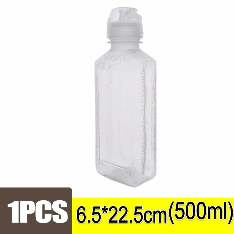 Plastic Oil Bottle Squeeze Condiment BBQ Dispenser