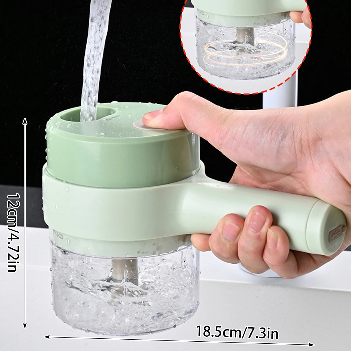 4-in-1 Electric Vegetable Cutter