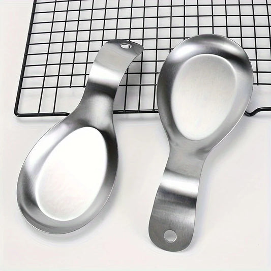 Fish Shape Stainless Steel Spoon Rest