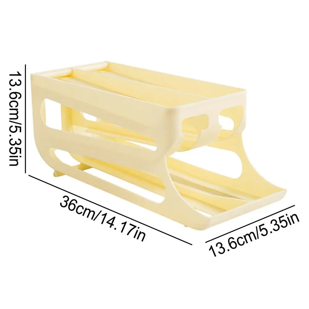 Automatic Rolling 3-Tier Egg Dispenser