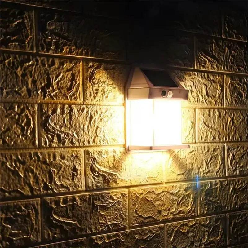 Powerful Outdoor Solar LED Street Light Waterproof Solar Lamp Garden Yard Pathway Wall Decoration External Lighting Fixture - My Chroma Cart