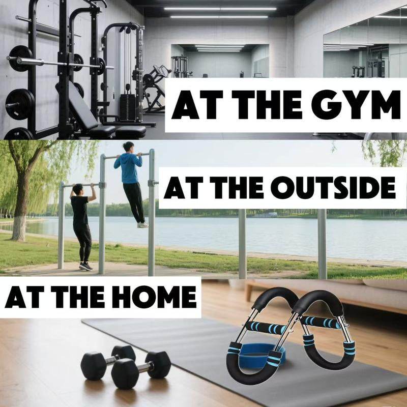 Arm Trainer | 2-In-1 Arm Strengthener with Adjustable Tension – Forearm/Chest Trainer, Portable Home Gym - My Chroma Cart