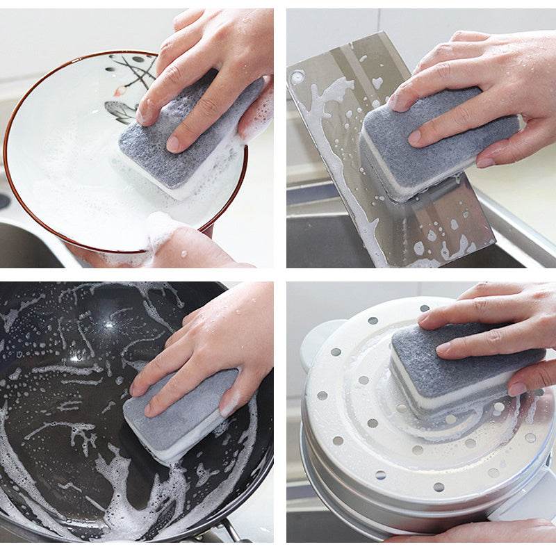 Double-sided Cleaning Spongs Household Scouring Pad Kit - My Chroma Cart