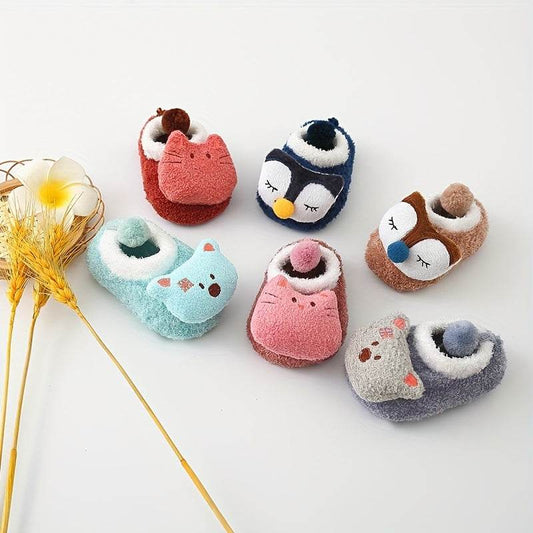 Girls Animal Cute Non-slip Socks - My Chroma Cart