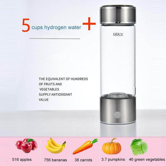 Health Smart Hydrogen Water Cup Water Machine Live Hydrogen Power Cup Bottle Drinkware Water Bottles Portable Reusable Washable Bottled - My Chroma Cart