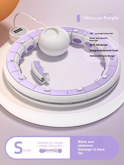 Intelligent Hula Hoop for Abdominal Compression Fitness and Fat Burning - My Chroma Cart