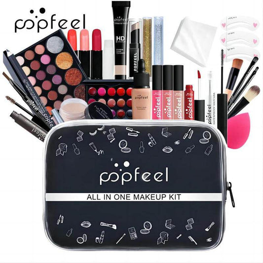 All in One Makeup Kit, Multipurpose Kit, Face Daily Makeup Kit, Cosmetic Starter Set, Makeup Gift Set for Women & Girls, Makeup Kit Set, Makeup Set, Makeup Bag, Eyeshadow Palette, Makeup Palette Set, Daily Makeup Kit, Makeup Bundle Box, Cosmetics Kit - My Chroma Cart