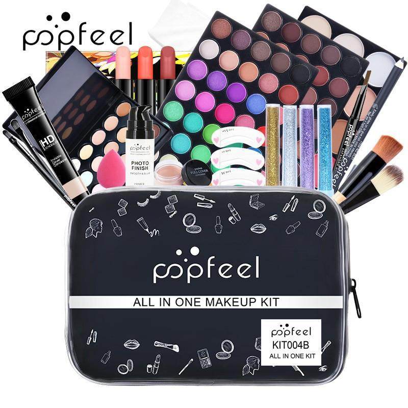 All in One Makeup Kit, Multipurpose Kit, Face Daily Makeup Kit, Cosmetic Starter Set, Makeup Gift Set for Women & Girls, Makeup Kit Set, Makeup Set, Makeup Bag, Eyeshadow Palette, Makeup Palette Set, Daily Makeup Kit, Makeup Bundle Box, Cosmetics Kit - My Chroma Cart