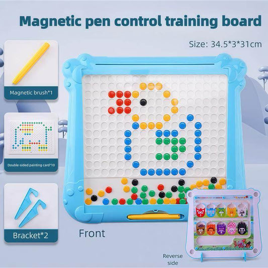 2-In-1 & 3-In-1 Montessori Magnetic Color & Number Maze, Educational Toy for Toddlers Ages 2-5, Fine Motor Skills Game, STEM Puzzle Learning Toy, Birthday Gift for Kids - My Chroma Cart