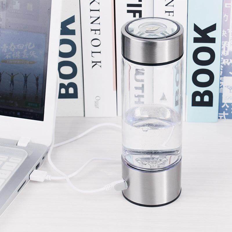 Health Smart Hydrogen Water Cup Water Machine Live Hydrogen Power Cup Bottle Drinkware Water Bottles Portable Reusable Washable Bottled - My Chroma Cart
