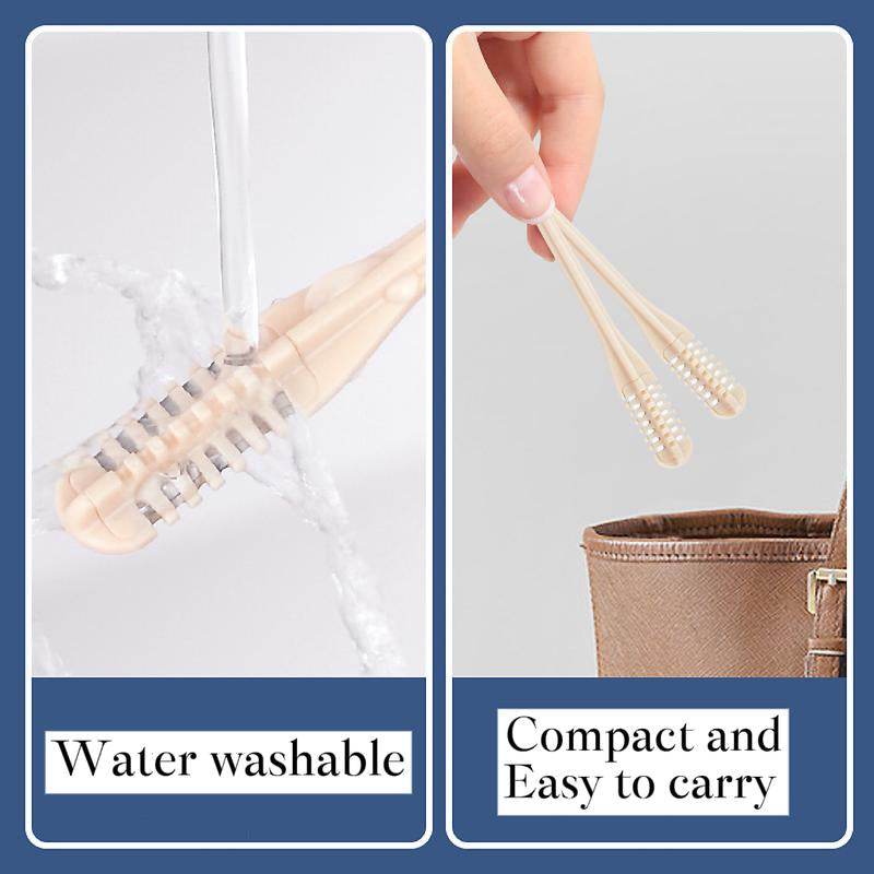 2Pc-Nasal Hair Cutter,2025 New Mini Double Sided Nose Hair Trimmer with Ear Picker,Handheld 360° Rotating Nose Hair Removal for Men,Women (2 Pcs) - My Chroma Cart