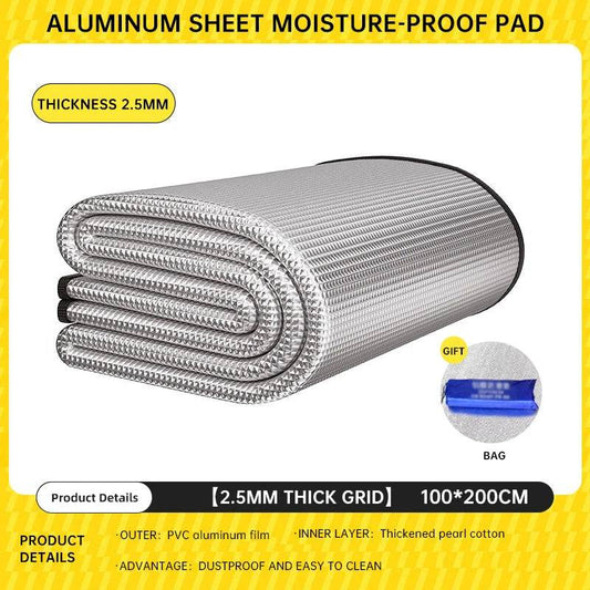 Outdoor Picnic Moisture-Proof Pad Double-Sided Thick Aluminum Film Waterproof Beach Mat Portable Tent Floor Mat Camping Mat - My Chroma Cart