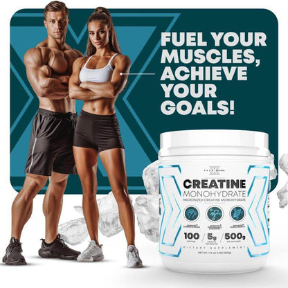 Creatine Monohydrate 100 Servings - My Chroma Cart