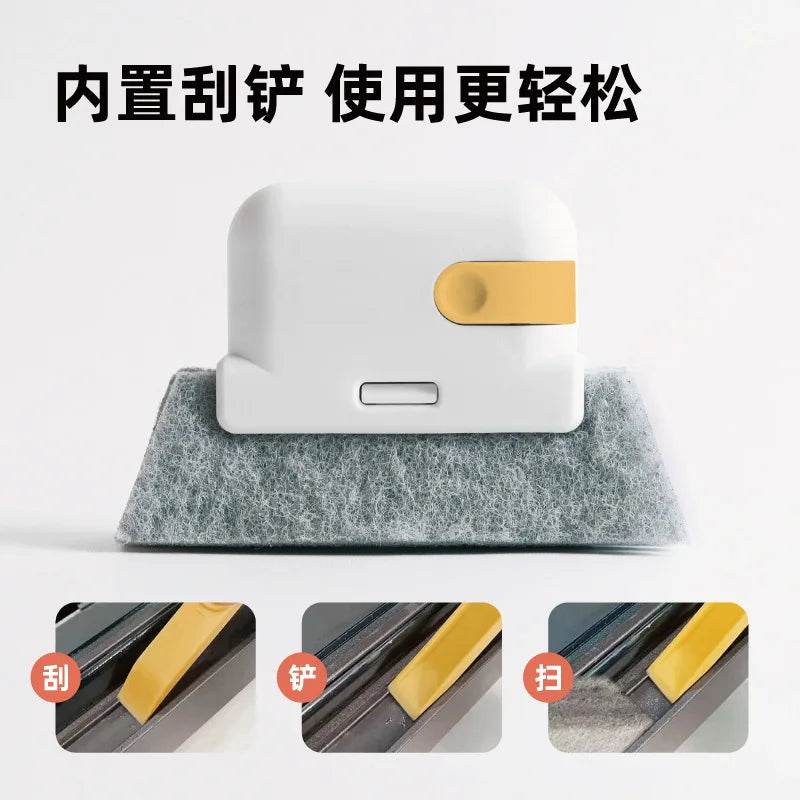 Window Groove Cleaning Cloth Brush Slot Hand-Held Door Gap Keyboard Kitchen Floor Gap Household Cleaning Tools - My Chroma Cart