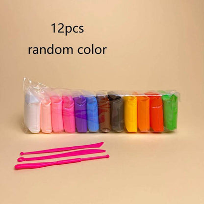 12/24/50 Color Air Dry Clay Set, Ultra Light Clay with Sculpting Tools, DIY Handicrafts - My Chroma Cart