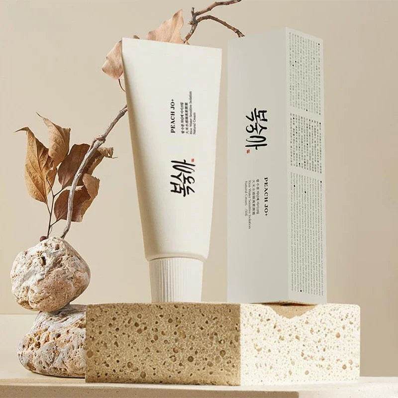 Korean Rice Isolation Cream 50Ml Natural Skin Color Concealer Brightens Covers Pores Texture Cream Student' Natural Beauty Cream - My Chroma Cart