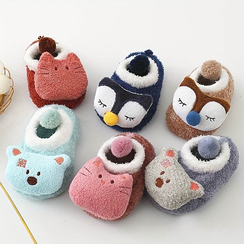 Girls Animal Cute Non-slip Socks - My Chroma Cart