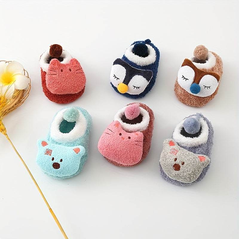Girls Animal Cute Non-slip Socks - My Chroma Cart
