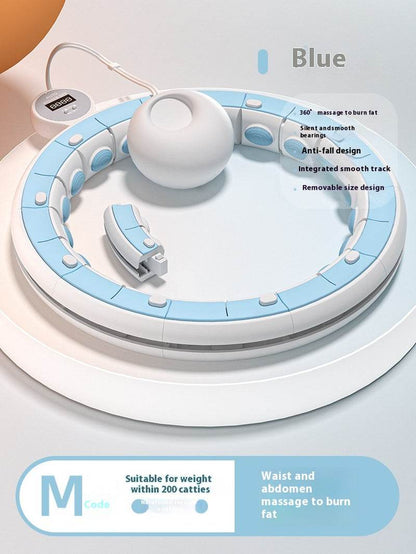 Intelligent Hula Hoop for Abdominal Compression Fitness and Fat Burning - My Chroma Cart