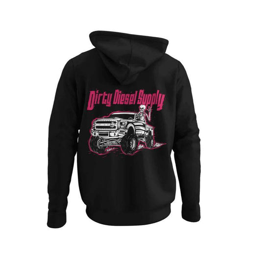 Dirty Diesel Supply 2011-2016 Ford F250 6.7 Red Powerstroke Hooded Sweatshirt - My Chroma Cart