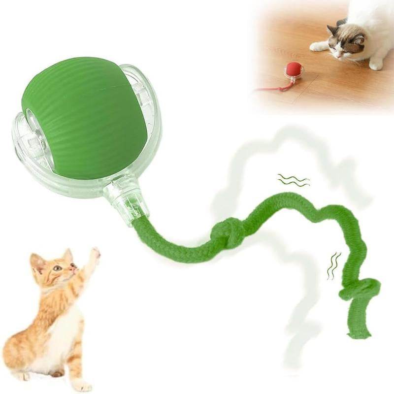 Interactive Cat Toy Ball: Automatically Rolling Electric Ball, Suitable for Indoor Cats/Dogs, Brings the Fun of Chasing Tails. Motion Sensing, Keeps Pets Busy and Enjoys Rich Sports Stimulation. Great Pet Gifts/Supplies. - My Chroma Cart