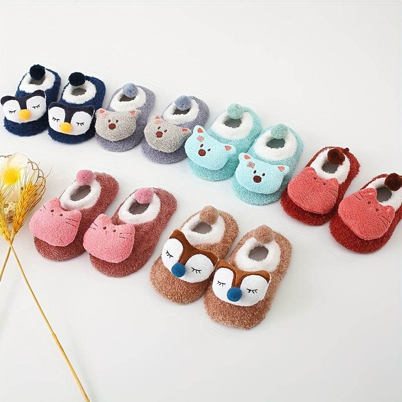 Girls Animal Cute Non-slip Socks - My Chroma Cart