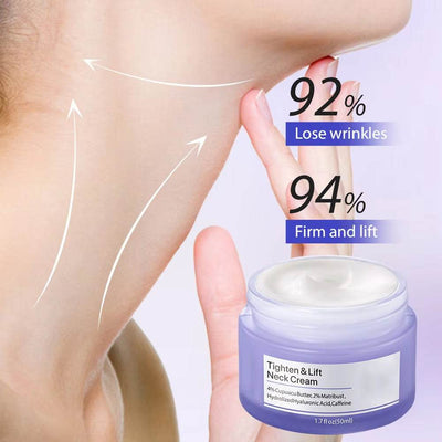Tighten Lift Neck Cream Lightens Fine Lines Brightens Firms Nourishes Neck Cream Lightening Smoothing Moisturizer Neck Cream - My Chroma Cart